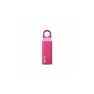 （まとめ） BUFFALO バッファロー RUF3-KS8GA-PK オートリターン機構搭載 USB3.1（Gen1）／USB3.0対応USBメモリー ピンク 8GB 【×2セット】