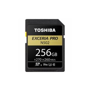 TOSHIBA SDHC／SDXCメモリカード 「EXCERIA PRO」 256GB SDXU-D256G