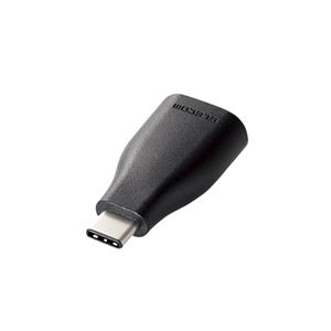 （まとめ） エレコム USB3.1変換アダプタ（Type-C-A） TB-AFCMADBK 【×5セット】