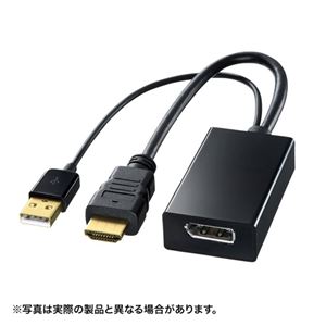 サンワサプライ HDMI-DisplayPort変換アダプタ AD-DPFHD01