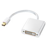 サンワサプライ ミニDisplayPort-DVI変換アダプタ AD-MDPDVA01