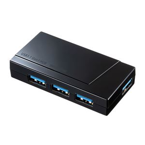 サンワサプライ USB3.1Gen14ポートハブ USB-3H418BK