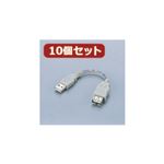 10個セット エレコム USB2.0スイングケーブル USB-SEA01X10