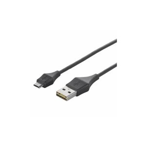 （まとめ） BUFFALO バッファロー どっちもUSBコネクター採用 USB2.0ケーブル（A to microB） 0.2m ブラック BSUAMBDU202BKA 【×5セット】