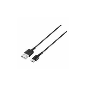 （まとめ） BUFFALO バッファロー BSMPCAC110BK USB2.0ケーブル（Type-A to Type-C） ブラック 1m 【×5セット】