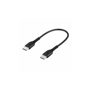 （まとめ） BUFFALO バッファロー BSMPCCC101BK USB2.0ケーブル（Type-C to Type-C） ブラック 0.1m 【×3セット】