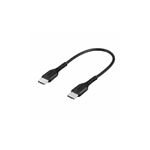 （まとめ） BUFFALO バッファロー BSMPCCC101BK USB2.0ケーブル（Type-C to Type-C） ブラック 0.1m 【×3セット】