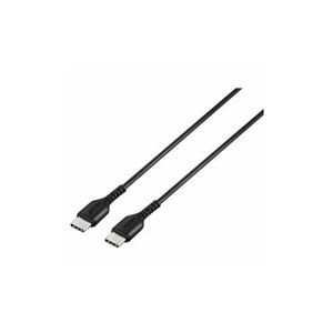 （まとめ） BUFFALO バッファロー BSMPCCC105BK USB2.0ケーブル（Type-C to Type-C） ブラック 0.5m 【×3セット】