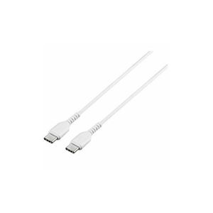 （まとめ） BUFFALO バッファロー BSMPCCC130WH USB2.0ケーブル（Type-C to Type-C） ホワイト 3m 【×2セット】