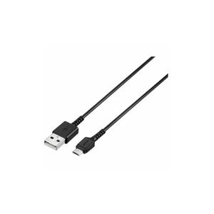 （まとめ） BUFFALO バッファロー BSMPCMB105BK USB2.0ケーブル（Type-A to microB） ブラック 0.5m 【×5セット】