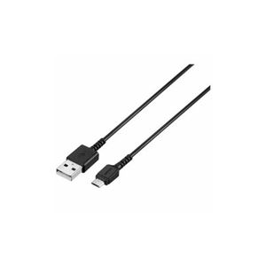 （まとめ） BUFFALO バッファロー BSMPCMB115BK USB2.0ケーブル（Type-A to microB） ブラック 1.5m 【×5セット】