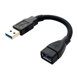 （まとめ） ミヨシ グースネックUSB3.0延長ケーブル 0.15m USB-EX31BK 【×5セット】