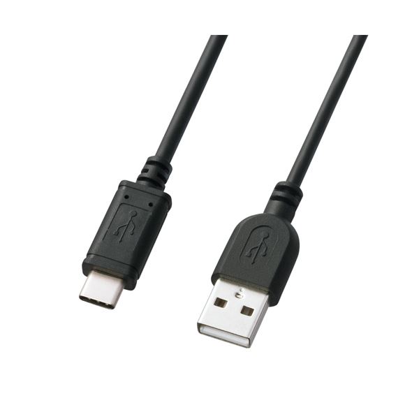（まとめ） サンワサプライ USB2.0TypeC-Aケーブル KU-CA10K (×5セット) b04