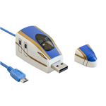 （まとめ） スマ鉄 E7系 かがやき MicroUSB Cable UBST-JE008 【×3セット】