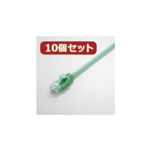 10個セット エレコム Gigabit やわらかLANケーブル（Cat6準拠） LD-GPY／G2X10