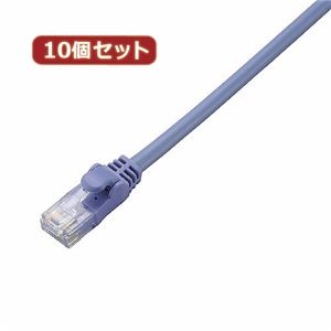 10個セット エレコム Cat6準拠LANケーブル LD-GPN／BU1X10