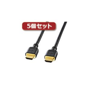 5個セット サンワサプライ ハイスピードHDMIケーブル KM-HD20-30HX5