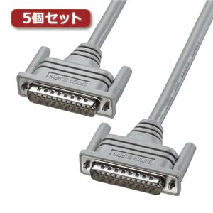 5個セット サンワサプライ RS-232ケーブル KRS-001K2X5