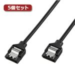 5個セット サンワサプライ SATA3ラウンドケーブル（1m） TK-SATARK-1X5