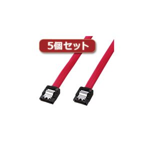 5個セット サンワサプライ シリアルATA3ケーブル TK-SATA3-1X5