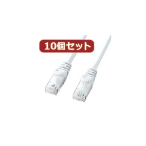 10個セットサンワサプライ カテゴリ6UTPLANケーブル LA-Y6-03WX10