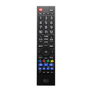 （まとめ） ミヨシ TV用リモコン パナソニック対応 MRC-PA01 【×2セット】