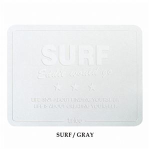 ノルコーポレーション trico珪藻土バスマットサーフ SURF／GRAY CTZ0801