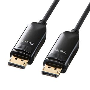 サンワサプライ DIsplayPort光ファイバケーブル20m KC-DPFB200