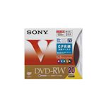 （まとめ） ソニー 録画用DVD-RW 120分 1-2倍速 CPRM対応 20枚 20DMW12HXS 【×2セット】