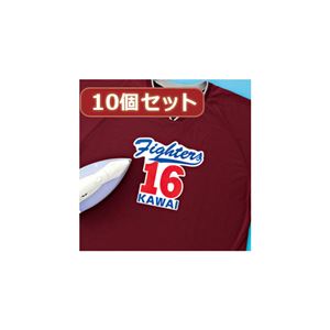 10個セットインクジェット用化繊布用アイロンプリント紙 JP-TPRTENA6X10