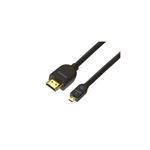 （まとめ） ソニー HDMI-マイクロHDMIケーブル 1.0m ハイスピード イーサネット対応 3D映像対応 DLCHEU10A 【×2セット】