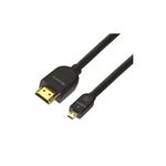 （まとめ） ソニー HDMI-マイクロHDMIケーブル 1.5m ハイスピード イーサネット対応 3D映像対応 DLCHEU15A 【×2セット】