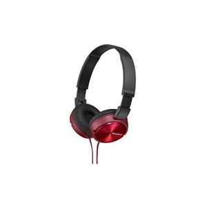 ソニー ダイナミック密閉型ヘッドホン （レッド） MDR-ZX310-R