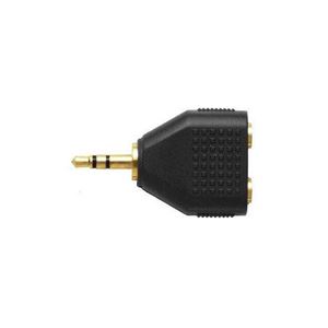 （まとめ） Audio-Technica オーディオテクニカ ヘッドホン分配プラグ AT3C25S 【×5セット】