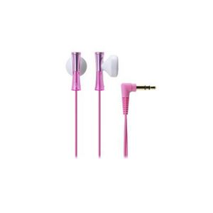 （まとめ） Audio-Technica オーディオテクニカ インナーイヤーヘッドホン ATH-J100LPK 【×5セット】