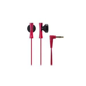 （まとめ） Audio-Technica オーディオテクニカ インナーイヤーヘッドホン ATH-J100RD 【×5セット】