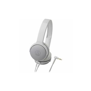 Audio-Technica オーディオテクニカ ATH-AR1-WH ダイナミック密閉型ヘッドホン（シルバーホワイト）