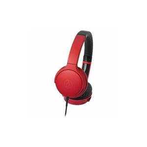 Audio-Technica オーディオテクニカ ATH-AR3-RD ダイナミック密閉型ヘッドホン（レッド）