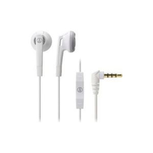 （まとめ） Audio-Technica オーディオテクニカ ヘッドホン ATHC505IWH 【×2セット】