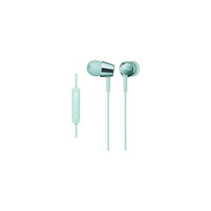 ソニー MDR-EX150IP-L iPod／iPhone／iPad対応ダイナミック密閉型 インナーイヤーイヤホン （ミントブルー）