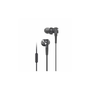 ソニー MDR-XB55AP-B マイク＆コントローラー搭載 ダイナミック密閉型カナルイヤホン ブラック