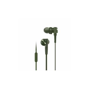 ソニー MDR-XB55AP-G マイク＆コントローラー搭載 ダイナミック密閉型カナルイヤホン グリーン