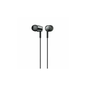 （まとめ） ソニー MDR-EX155-B ダイナミック密閉型カナルイヤホン ブラック 【×3セット】