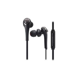 Audio-Technica オーディオテクニカ マイク＆コントローラー搭載 ダイナミック密閉型カナルイヤホン ブラック ATH-CKS550I-BK
