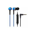 Audio-Technica オーディオテクニカ ATH-CKR30IS-BL マイク＆コントローラー搭載ダイナミック型カナルイヤホン（ブルー）
