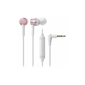 Audio-Technica オーディオテクニカ ATH-CKR30IS-PK マイク＆コントローラー搭載ダイナミック型カナルイヤホン（ピンク）