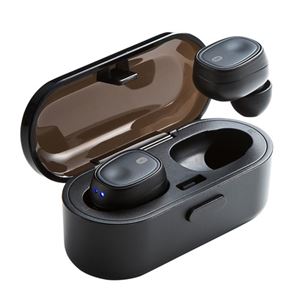 サンワサプライ Bluetooth完全ワイヤレスイヤホン MM-BTTWS001BK