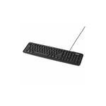 （まとめ） BUFFALO バッファロー USB接続 有線キーボード 英語配列 ブラック BSKBU18ENBK 【×3セット】