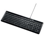 サンワサプライ 静音スリムキーボード SKB-SL29BK