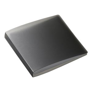 （まとめ） サンワサプライ ブルーレイディスク対応ファイルケース（12枚収納・ブラック） FCD-FLBD12BK 【×10セット】